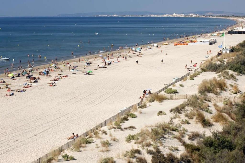 Superbe Studio Au Calme A 8Mn De La Plage La Grande Motte Bagian luar foto